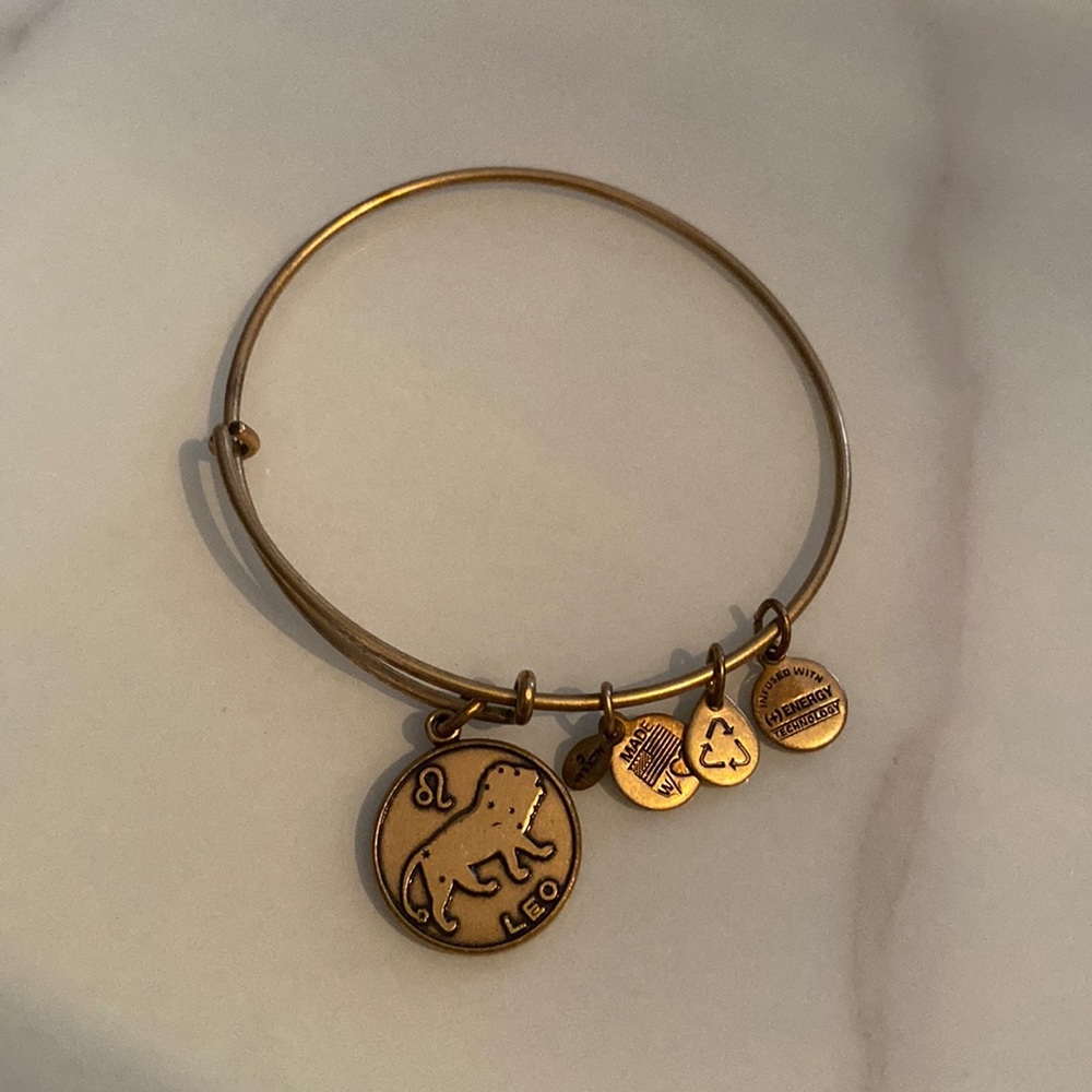 ALEX AND ANI Leo sign bracelet